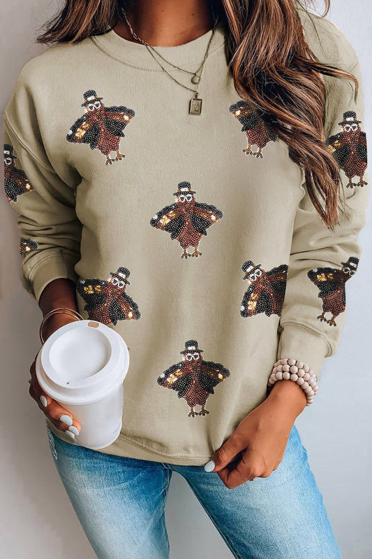 Shimmer Turkey Pullover FB