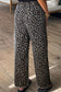 Leopard Loose Leg Jeans LT