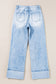 Distressed Light Wash Jeans FB
