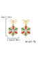 Bow Snowflake Earrings FB