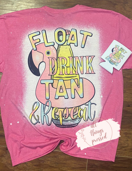 Float Drink Tan & Repeat T-Shirt