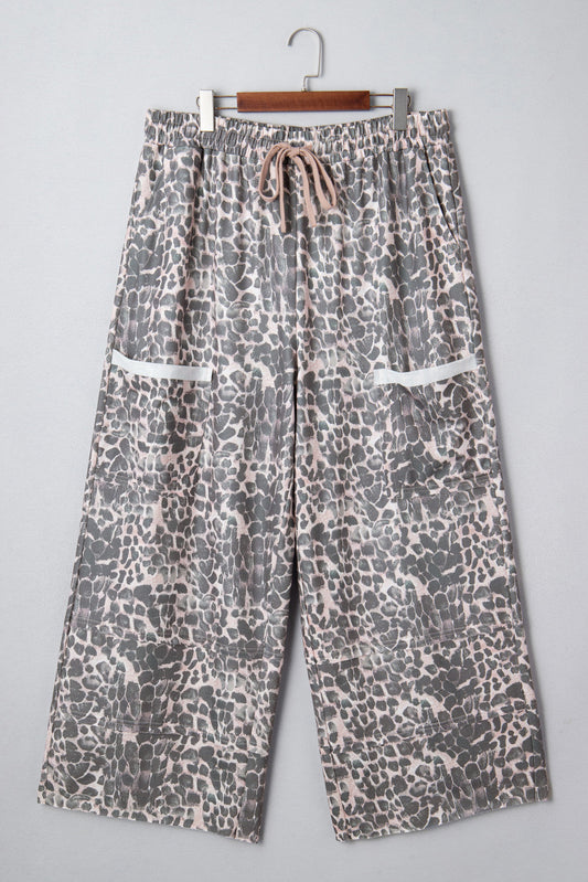 Leopard Plus Loose Pants RTS