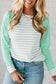 Stripe Raglan Top RTS