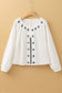 White Embroidered Blouse LT