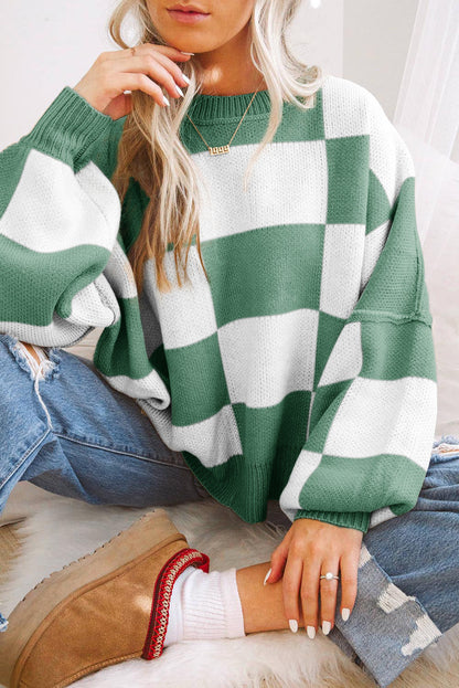 Checkered Sweater RTS