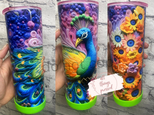 Peacock Tumbler