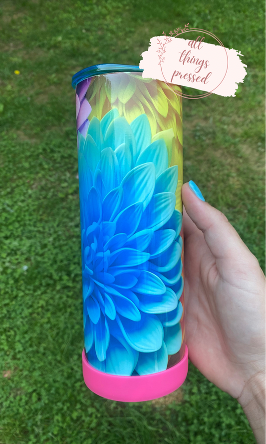 3D Flower Tumbler