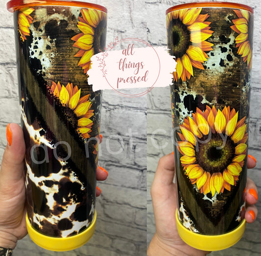 Country Sunflowers Tumbler