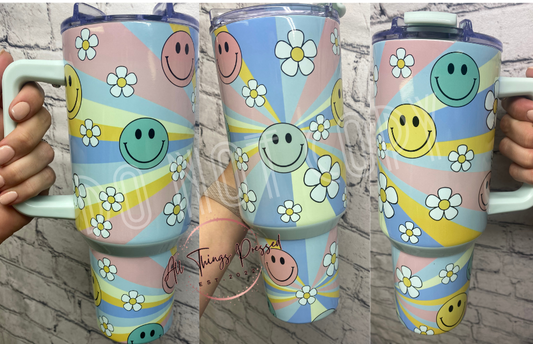 40 oz Groovy Tumbler