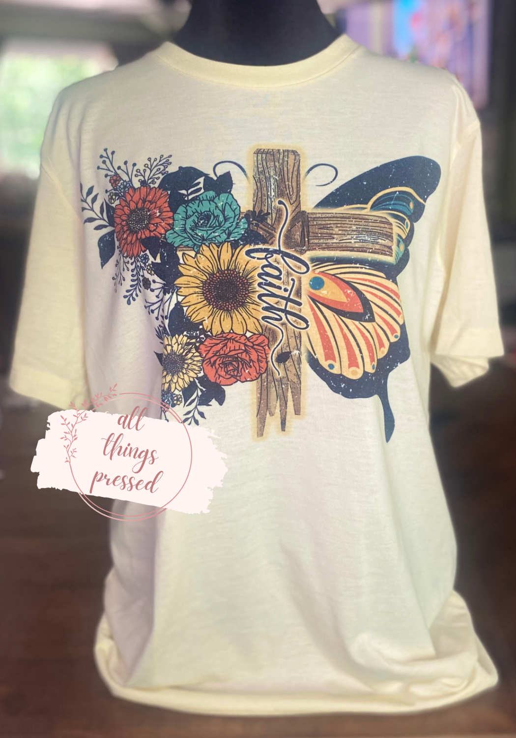 Faith Butterfly T-Shirt