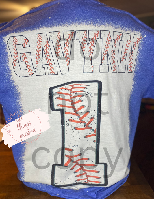 Baseball Mama (Custom) T-Shirt